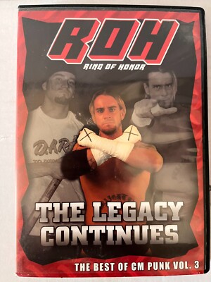 Ring of Honor Presents Best of CM Punk Vol. 3 the Legacy Continues