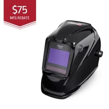 Lincoln Viking 2450 Black Auto Darkening Welding Helmet w/4C Lens (K3028-4)