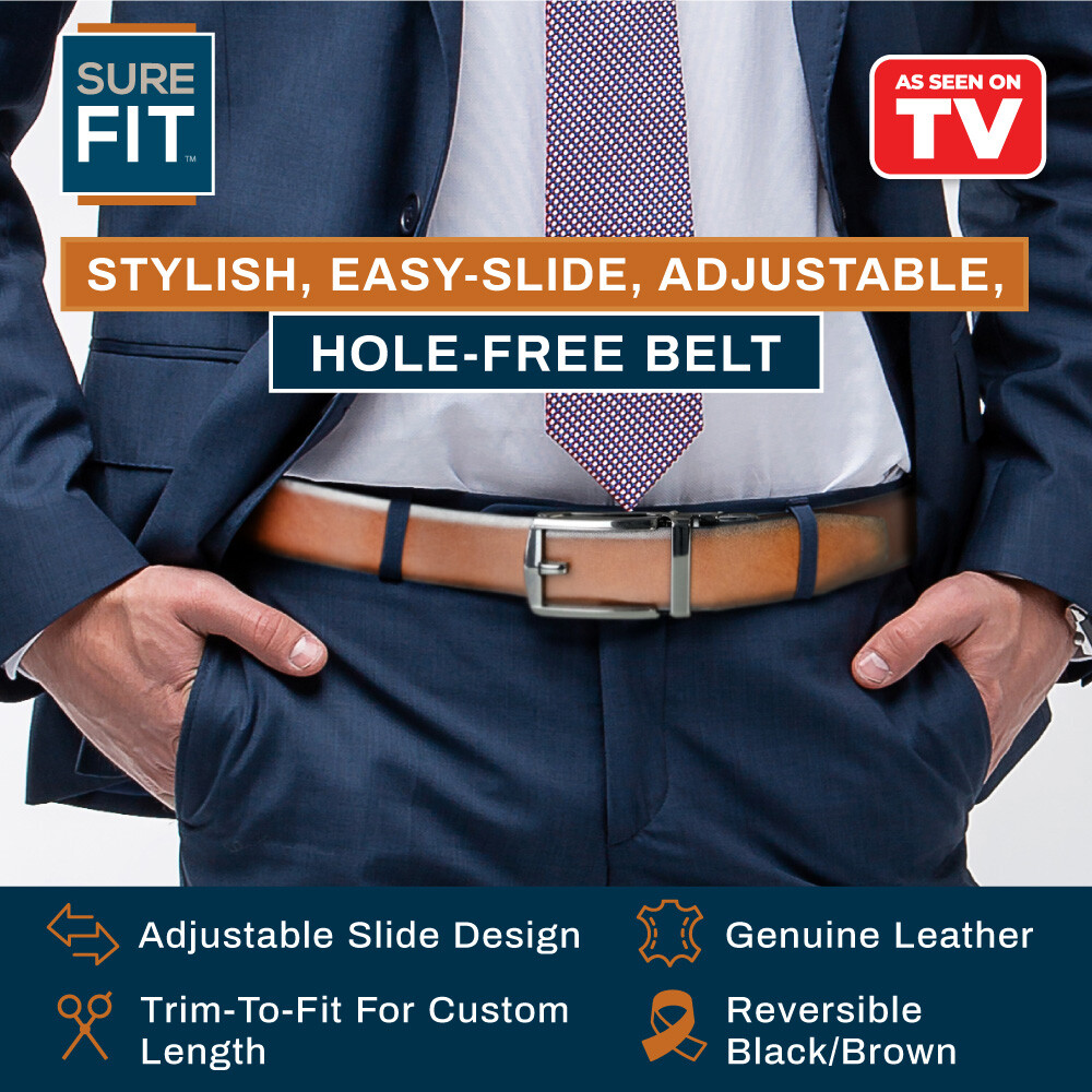 Sure Fit Belt Reversible 1 Belt/2 Colours 810049620134 eBay