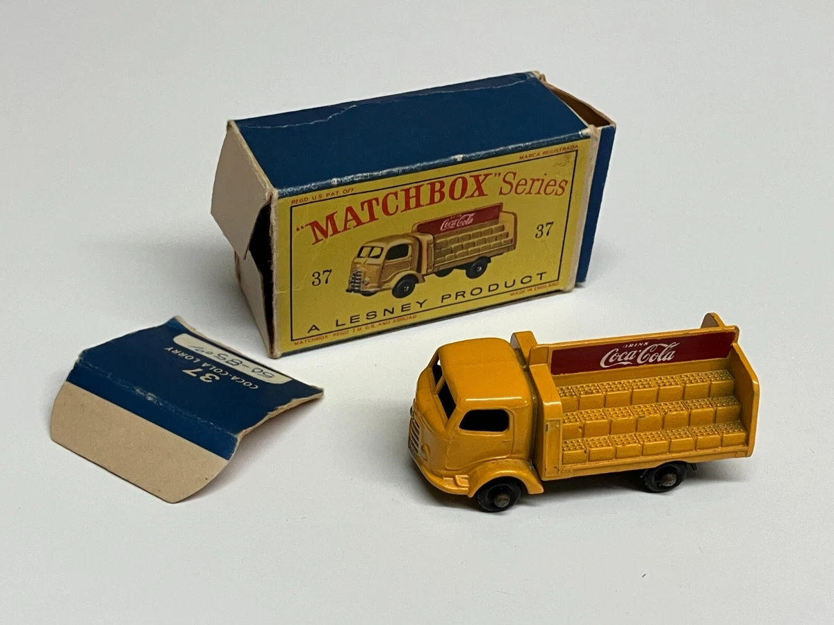 CAMION LESNEY MATCHBOX 37 b3 Karrier Coca-Cola 11,5 mm autocollant BPW