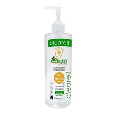 Clearell ALOE VERA Hand Sanitiser GEL With Hand Pump 99.9% Alcohol Free 1L - 10L