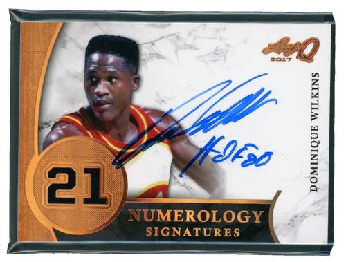 Leaf Dominique Wilkins Basketball Sports Trading Cards