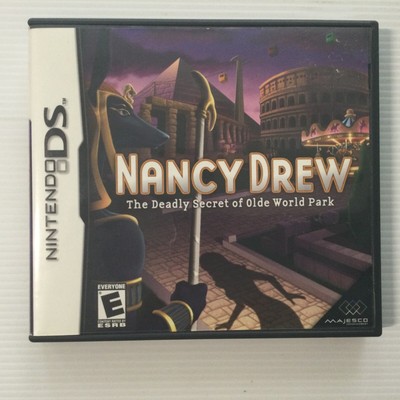NintendoDS Nancy Drew: The Deadly Secret of Olde World Park - USA/Canada Version