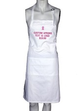 Custom Embroidered Military/Non Military Aprons. Text and Logo 24HR Ship