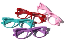 Comfortable Classic Reading Glasses in Super Fun Color - Magnification Reader