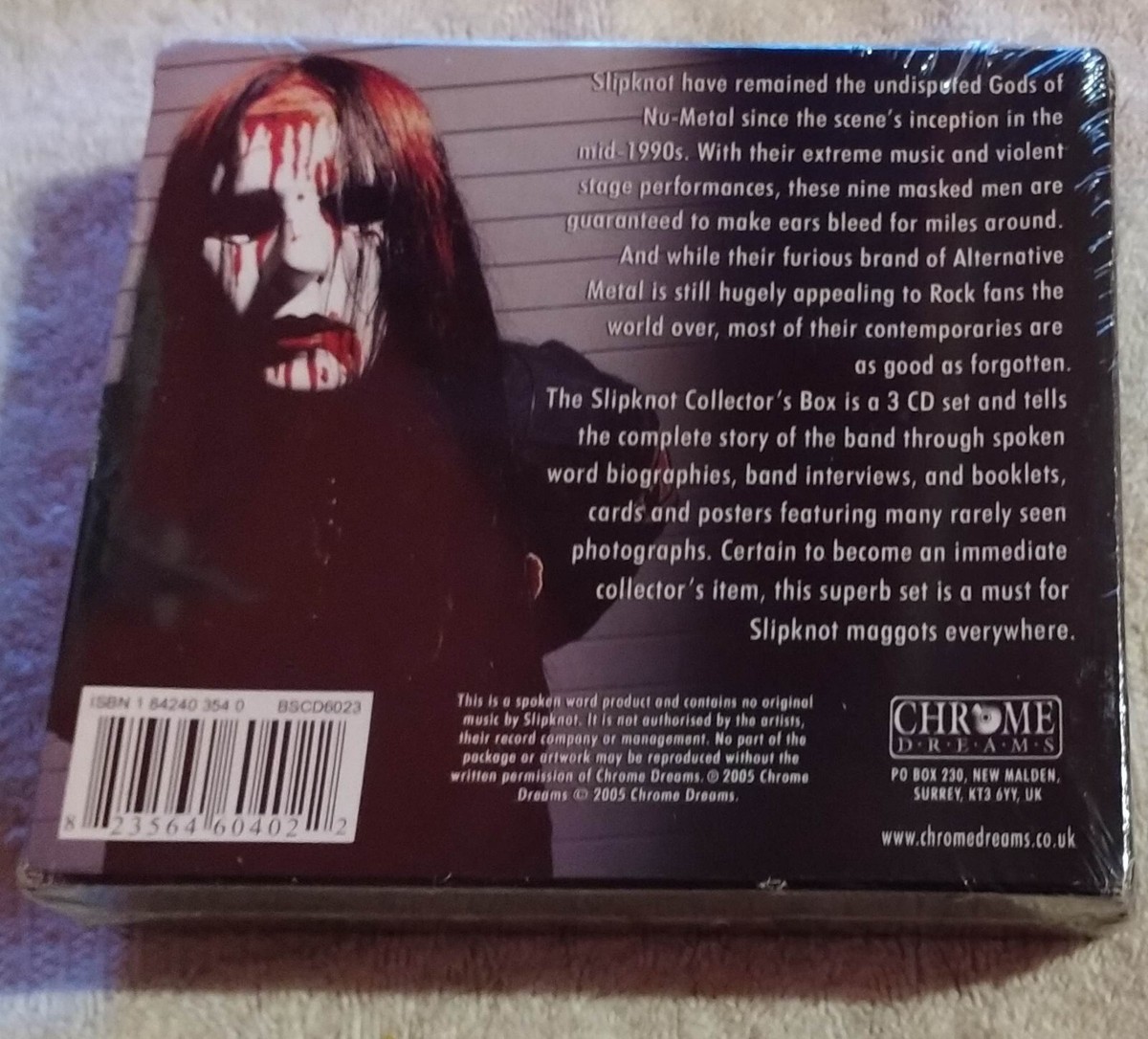 Slipknot Collector's Box New and Rare | eBay Slipknot Collector's Box New and Rare | eBay