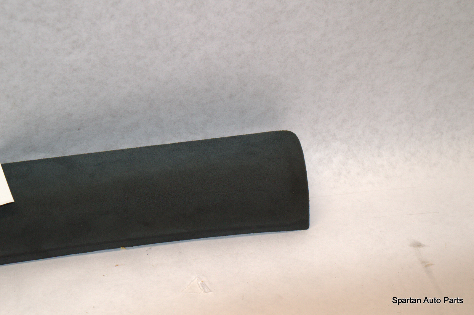05-12 MASERATI QUATTROPORTE A PILLAR TRIM BLACK ALCANTARA RIGHT PASSENGER FRONT