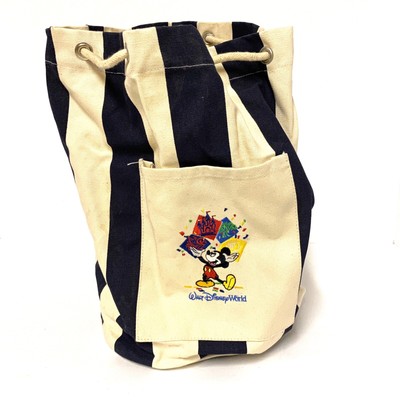 mickey drawstring backpack