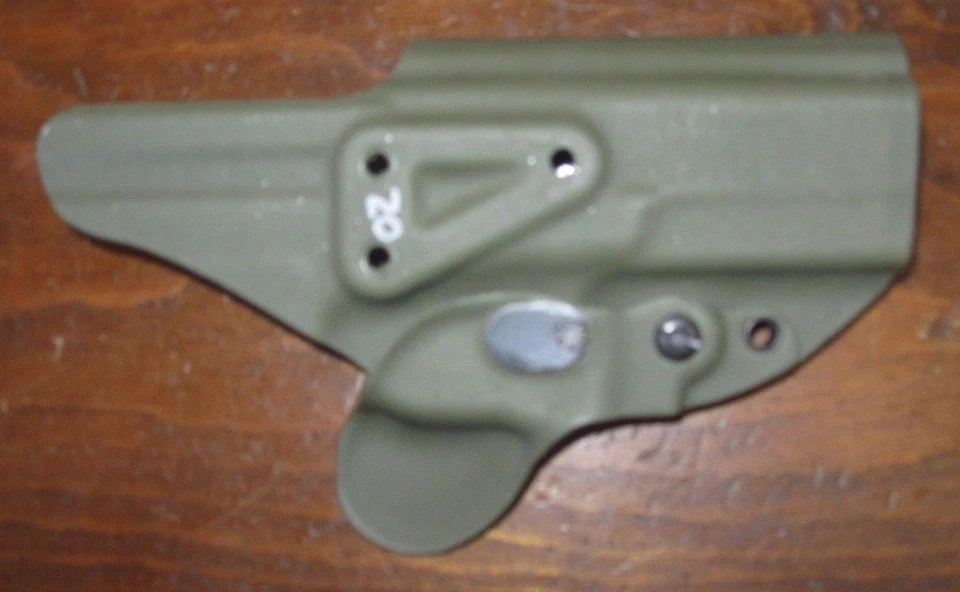 G-CODE GHE Mark VI security holster fits Glock 17 19 22 23 36 OD green left LH - Image 2 of 2