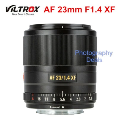Viltrox AF 23mm F1.4 XF Auto Focus Prime Lens for Fujifilm X Fuji X-T4 T3 Camera - Bild 1 von 4