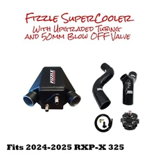 Fizzle SuperCooler + Tubing Kit with 50mm BOV - SeaDoo RXP-X 325 2024-2025