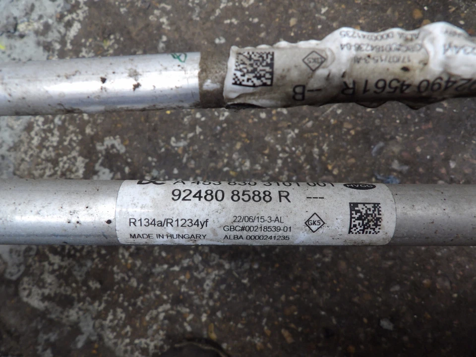 2015 SMART FORFOUR 453 1.0 PETROL MK2 5DRS HATCH AIRCON PIPES HOSES - Image 4 of 4