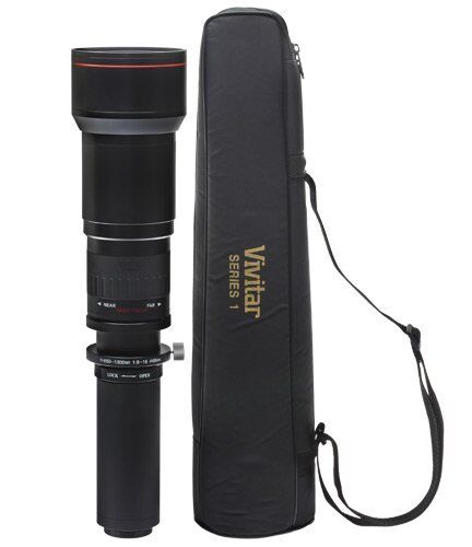 Vivitar 650-1300mm f/8-16 Tele Zoom Lens for Canon EOS 5D 7D 60D 50D 30D 10D SL1 - Bild 1 von 1