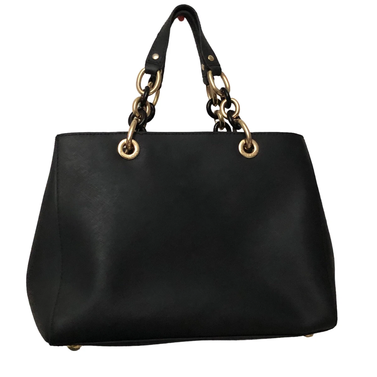 Michael Kors 30S3TCYS2L Cynthia Medium Satchel Black 001