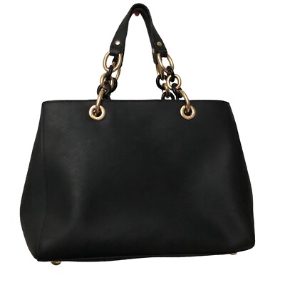 Michael Kors 30S3TCYS2L Cynthia Medium Satchel Black / 001