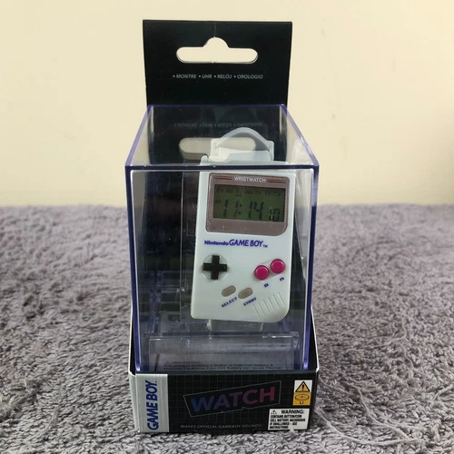 Nintendo Gameboy Unisex BN436NZ Multifunction Quartz Digital Watch With Box