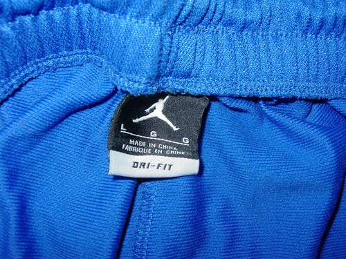 Mens Nike Air Jordan Jumpman 575159 489 Blue/Red/Gray Shorts! Size L - Picture 4 of 5