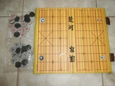 Chinese chess game with plastic case board (cờ tướng)(象棋)