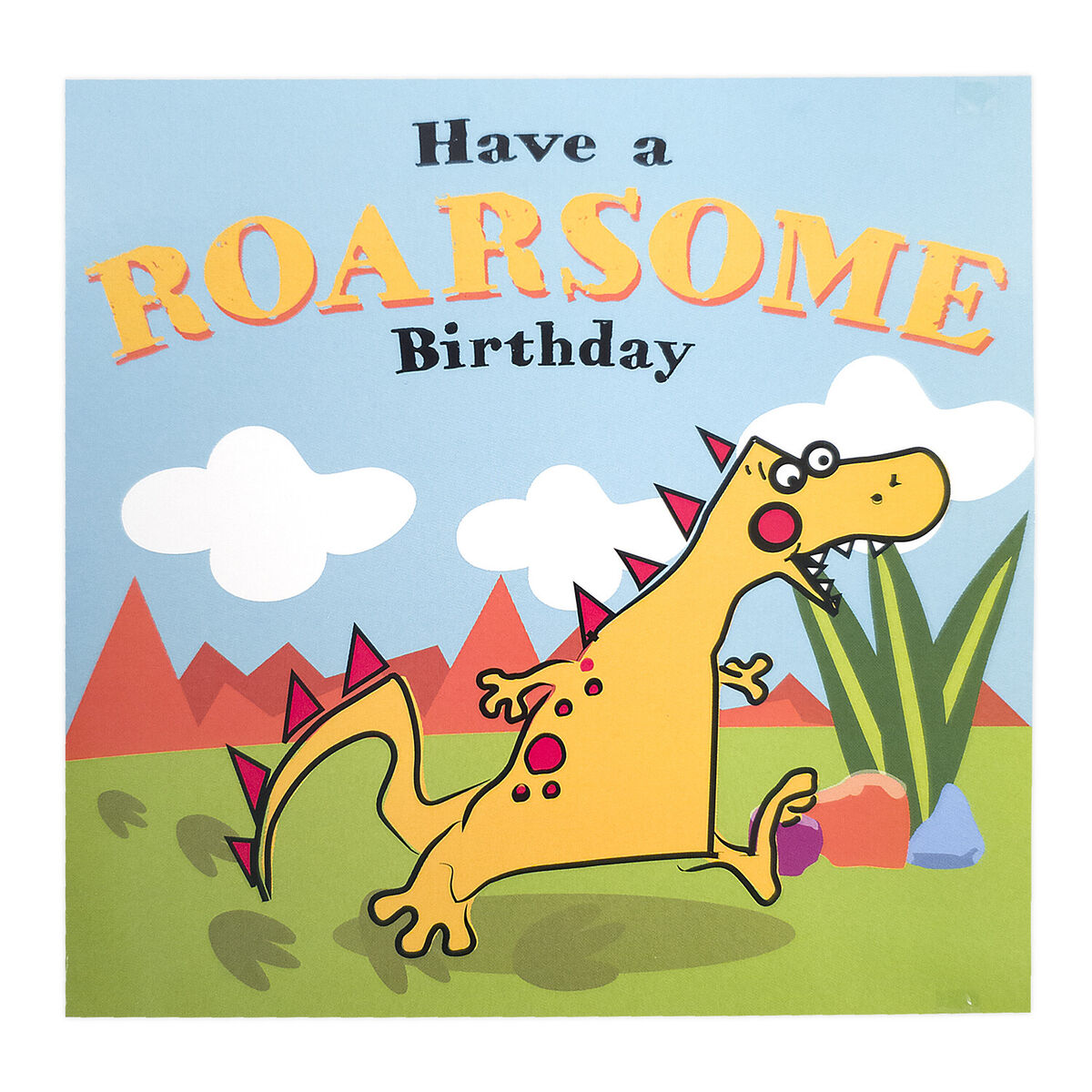 have a roarsome birthday card