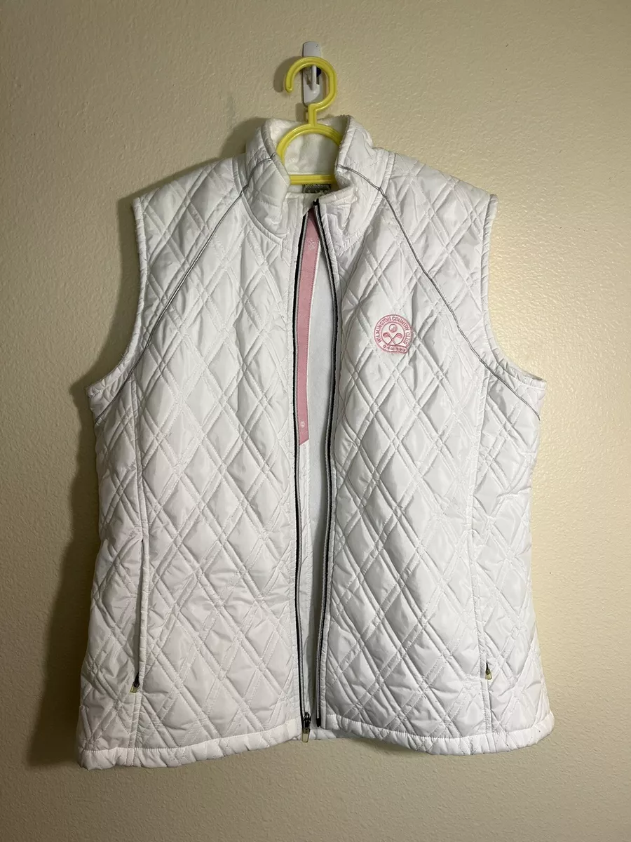 Womens white hotsell quilted vest