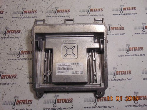 Mercedes B-Klasse W245 1.5 Benzin Motor ECU A2661539779 Gebraucht 2007