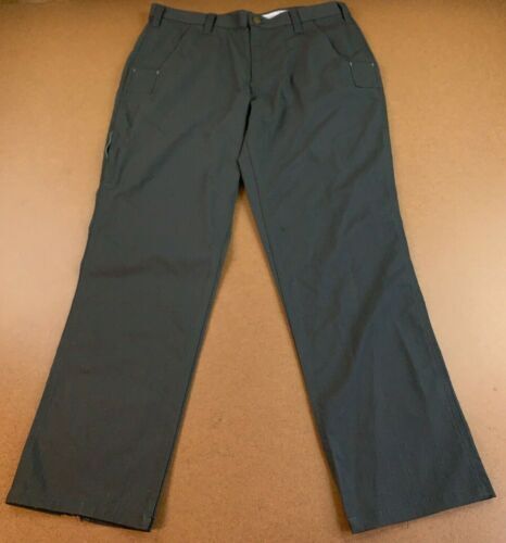 Carhartt Canvas Carpenter Painter Pants 38X32 Loose Fit Gray Work