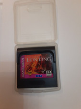 Sega Game Gear The Lion King with Plastic Case