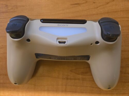 Original Zubehör Hersteller Sony PlayStation 4 PS4 Dualshock 4 Gold Controller mit Ladekabel - Bild 4 von 6