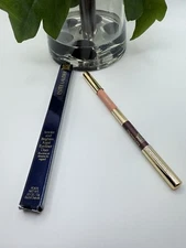 Estee Lauder Smoke & Brighten Kajal Eyeliner Duo 02 BORDEAUX / IVORY - New