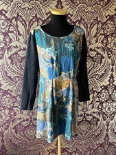 Braintree Owl Design Organic Cotton Long Top / Dress Size Medium