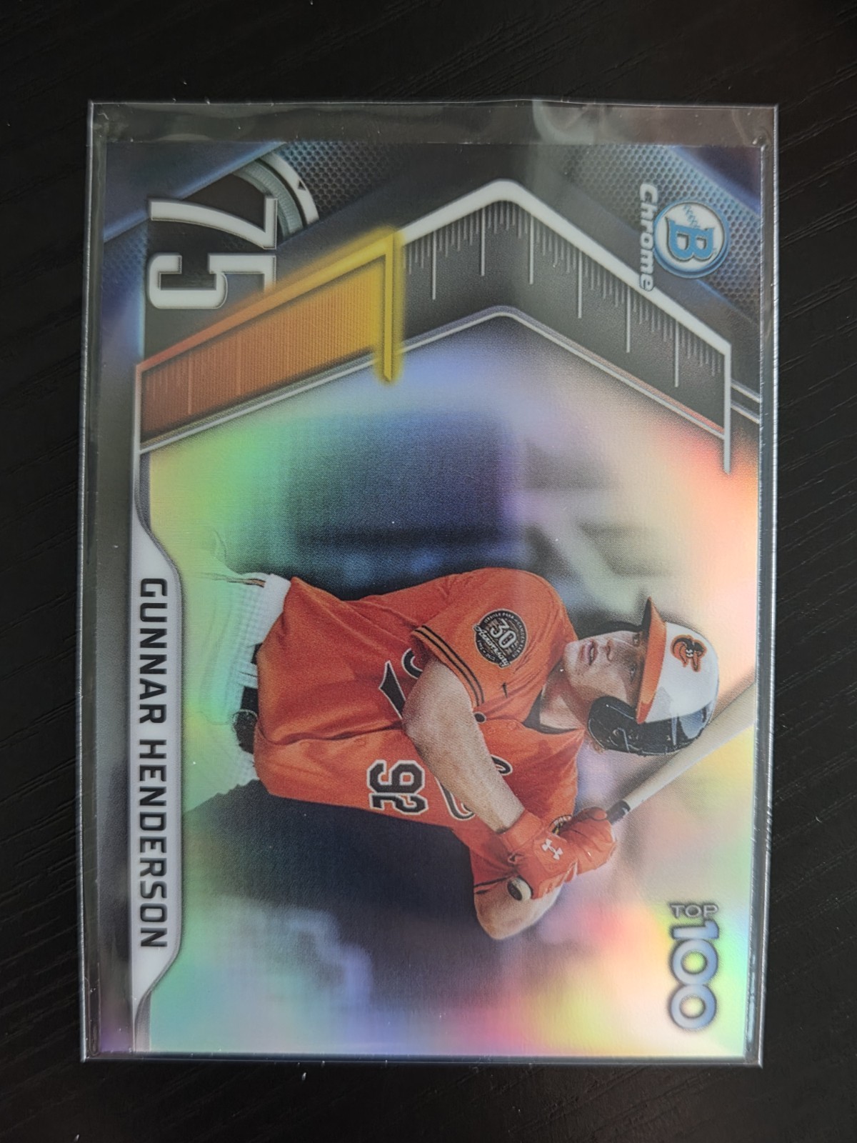 2022 Bowman Chrome Top 100 BTP-75 Gunnar Henderson Orioles