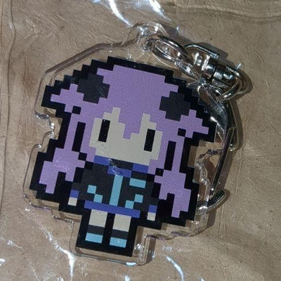 Japanese anime Hyperdimension Neptunia Acrylic keychain Neptune Compile Heart