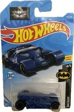 Hot Wheels Batman The Dark Knight Batmobile Blue 1:64 Diecast 2022 HCX94 New