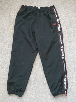Erwachsene DC Shoes Snowboard Skateboard Hose Pants schwarz & rot - Größe Large