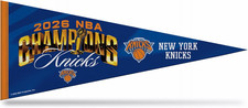 New York Knicks 2026 Champions 12" X 30" Felt Wall Décor Pennant