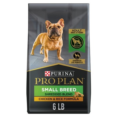 Purina Pro Plan Small Breed Dog Food With Probiotics for 6 Pound (Pack of 1)