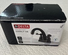 Delta Windemere 25996LF-OB Oil Rubbed Bronze Bathroom Faucet Partially Used