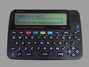 Franklin Bookman Model MWS-840 Electronic Book Speaking Dictionary & Thesauruses