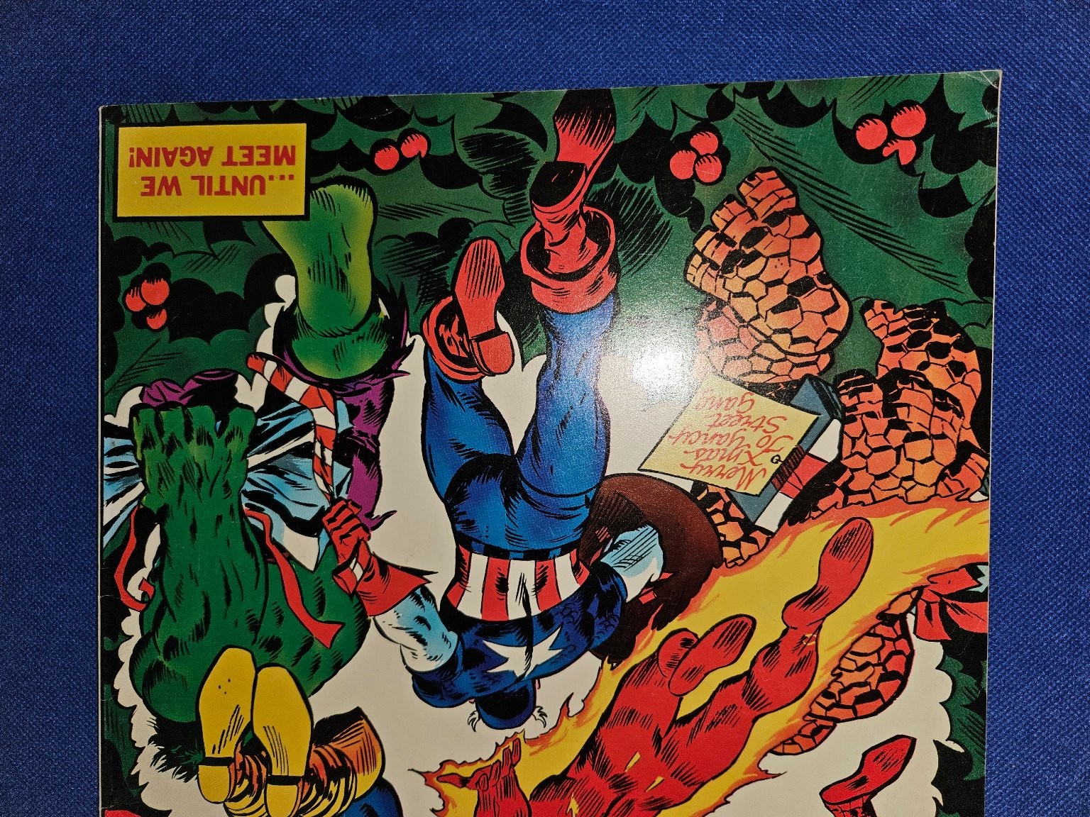 Giant Superhero Holiday Grab-Bag Marvel Special Holiday 1974 Comic Treasury