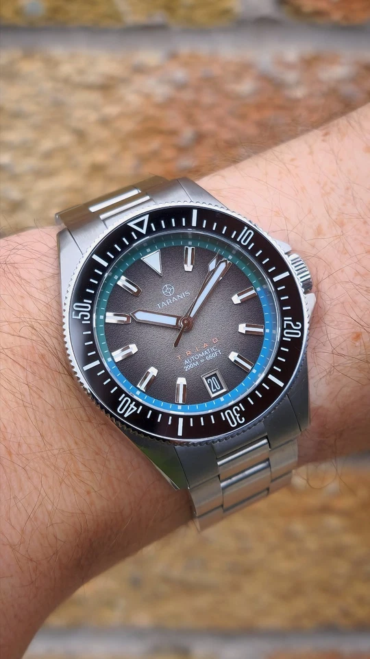 TARANIS TRIAD Diver 39 mm - Mecánico automático - Cristal de zafiro - NH35 Foto 2 de 4