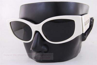 Closeout New Authentic Balenciaga Sunglasses BB 0258/S-003 White