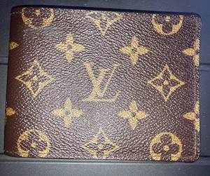 Original Louis Vuitton Men’s Monogram Eclipse Multiple Bi-Fold Wallet
