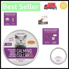 Calming Collar for Cats - Long-Lasting 30-Day Pheromone Solution in Purple