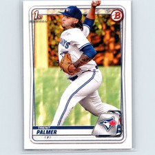 2020 Bowman Draft Trent Palmer #BD-138 Toronto Blue Jays