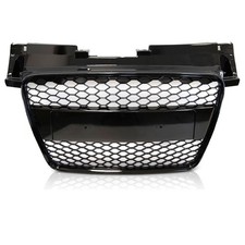 Sportgrill Frontgrill für Audi TT 8J 2006-2014 Coupe Roadster Glanzschwarz