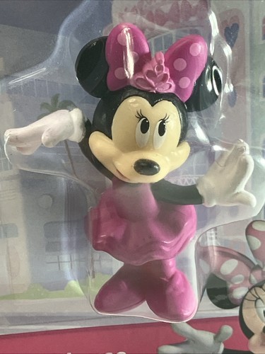 Disney Junior Minnie Mouse Mini Figures Toys Cake Toppers Brand New Sealed - Picture 2 of 4