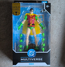 McFarlane DC Multiverse Silver Age Robin Dick Grayson Gold Label Action Figure