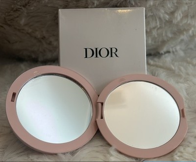 New With Box Dior Beauty Pink Makeup Compact Mirror VIP Gift With