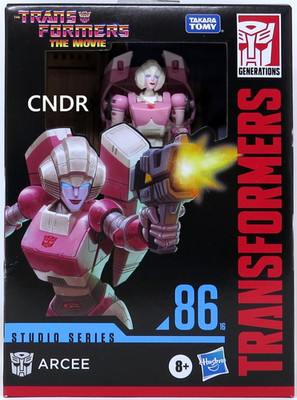 NEW 2022 Transformers the Movie Studio Series 86-16 DELUXE CLASS ARCEE pink car!