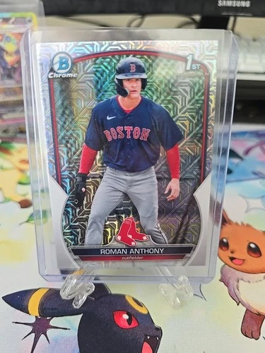 2023 Bowman - Chrome Prospects Roman Anthony #BCP-71 Mojo Refractor (RC)